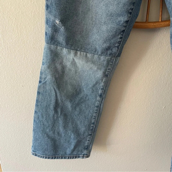 Madewell Retro Crop Bootcut Two Tone Edition Jeans Sz 25 - Picture 3 of 11